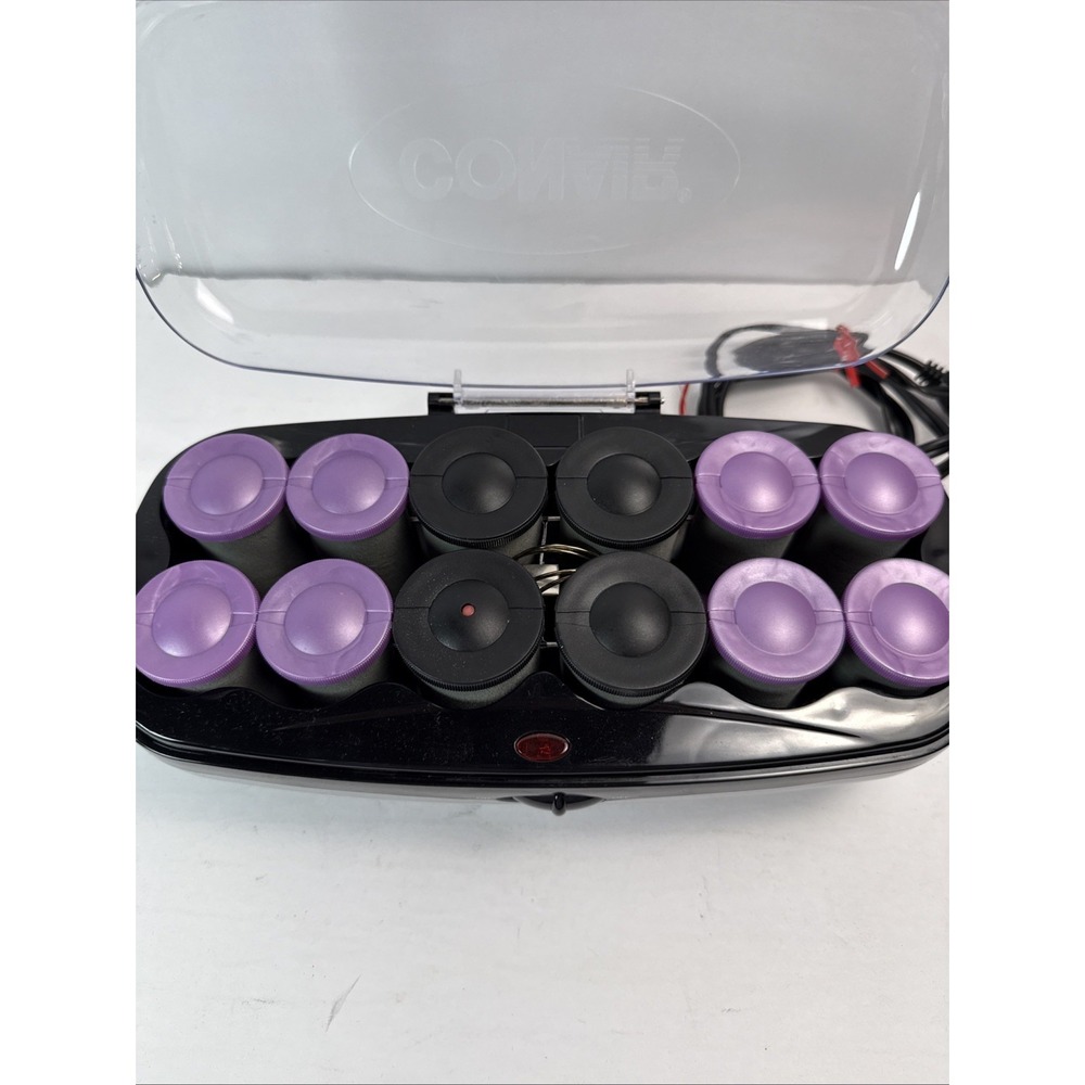 Conair Xtreme Instant Heat Jumbo Super Jumbo Hot Rollers H28MP NO CLIPS  TESTED